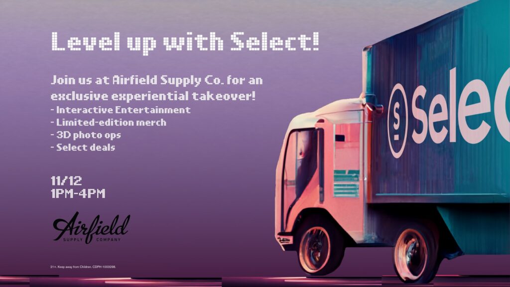 Level Up with Select: Experience the Arcade Truck